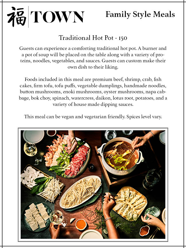 menu hot pot page